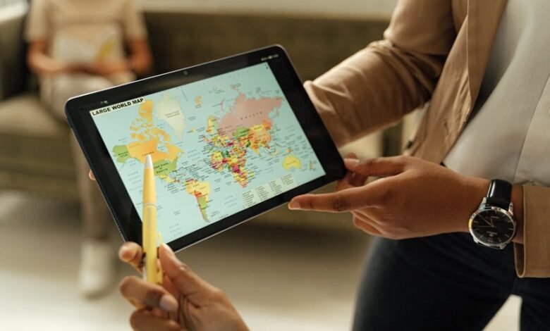 optimal flow for digital mapping